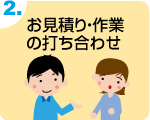 お見積り・作業の打ち合わせ